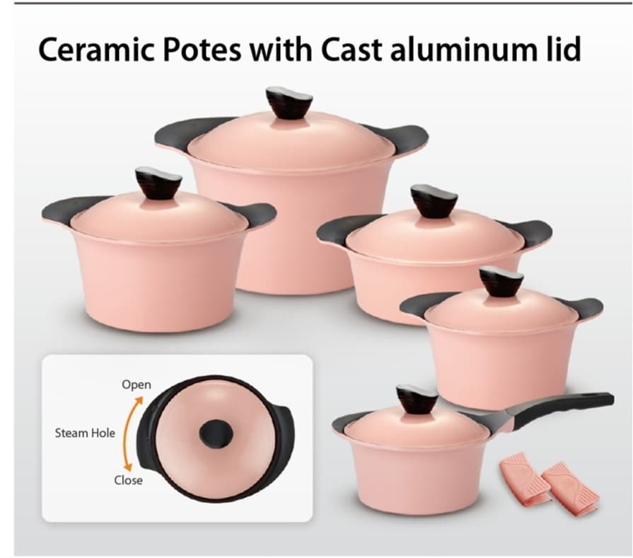Die cast aluminum cookware